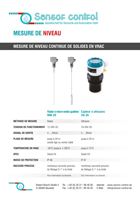 Download flyer Mesure des niveau |Filling Level Measurement